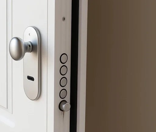 Cerrajero BeyPe realizando apertura de puerta blanca en vivienda de Alicante