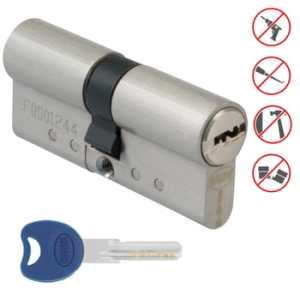 Bombín de perfil europeo, componente donde se introduce la llave