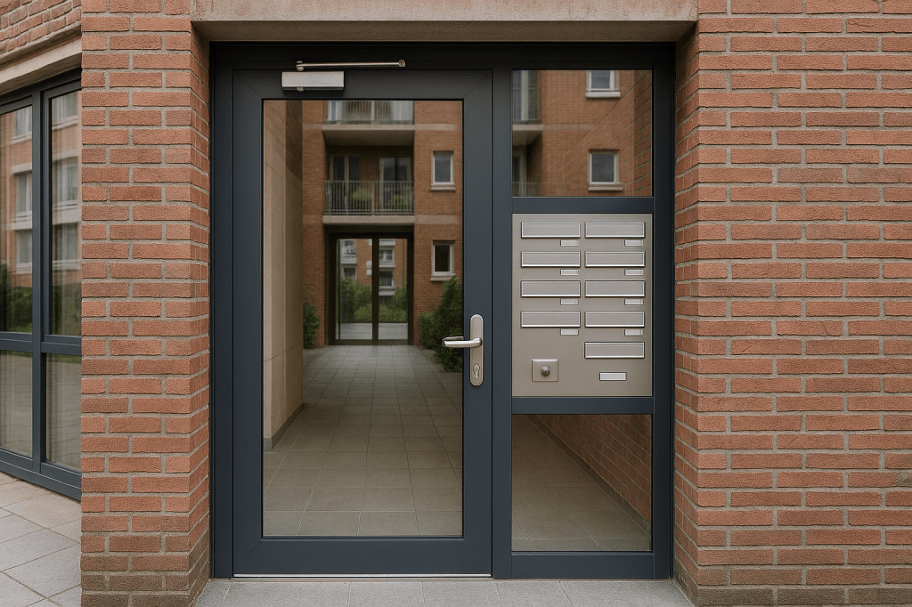 puerta comunidad beype