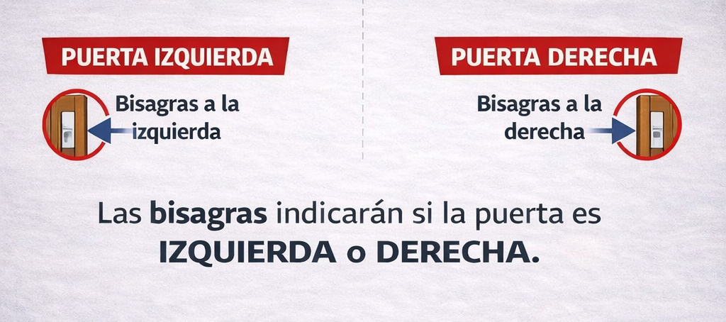 Identifica Rápido la Mano de tu Puerta